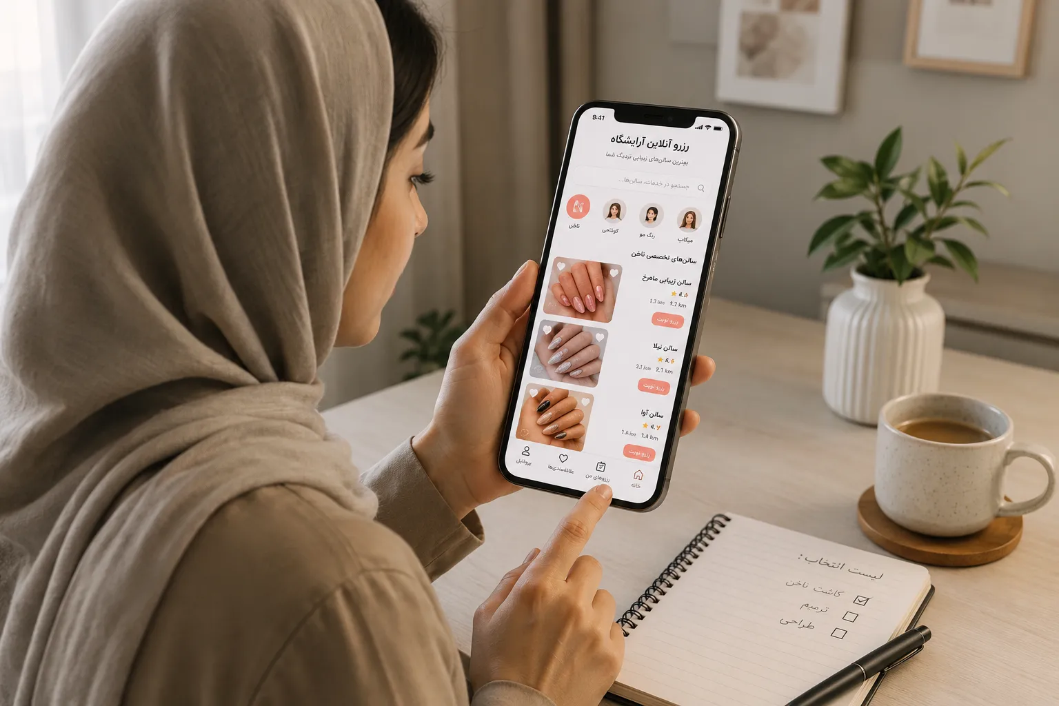 کاشت ناخن؛ هر آنچه باید قبل از رزرو آنلاین آرایشگاه بدانید