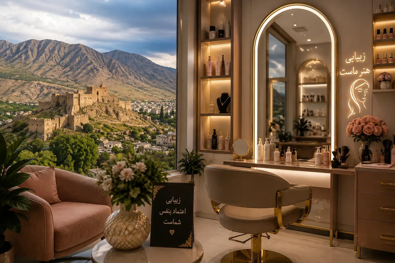 راهنمای انتخاب سالن زیبایی و متخصص آرایش در لرستان