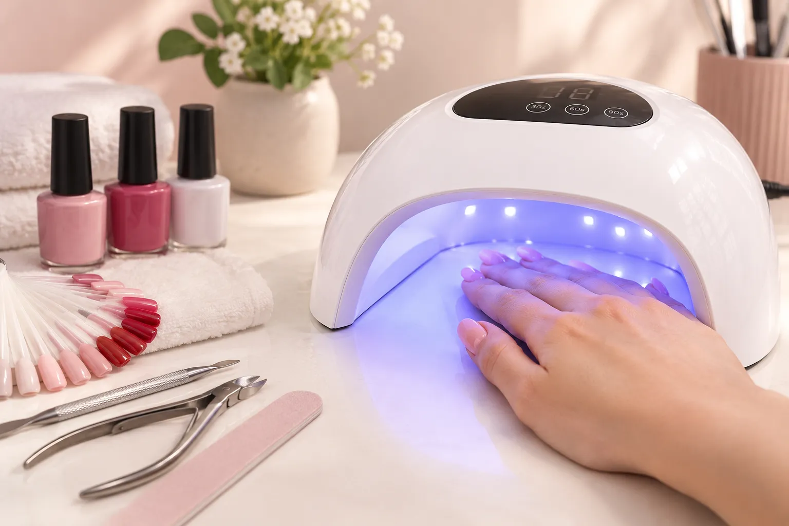 دستگاه UV ناخن چیست و چه کاربردی در کاشت ناخن دارد؟